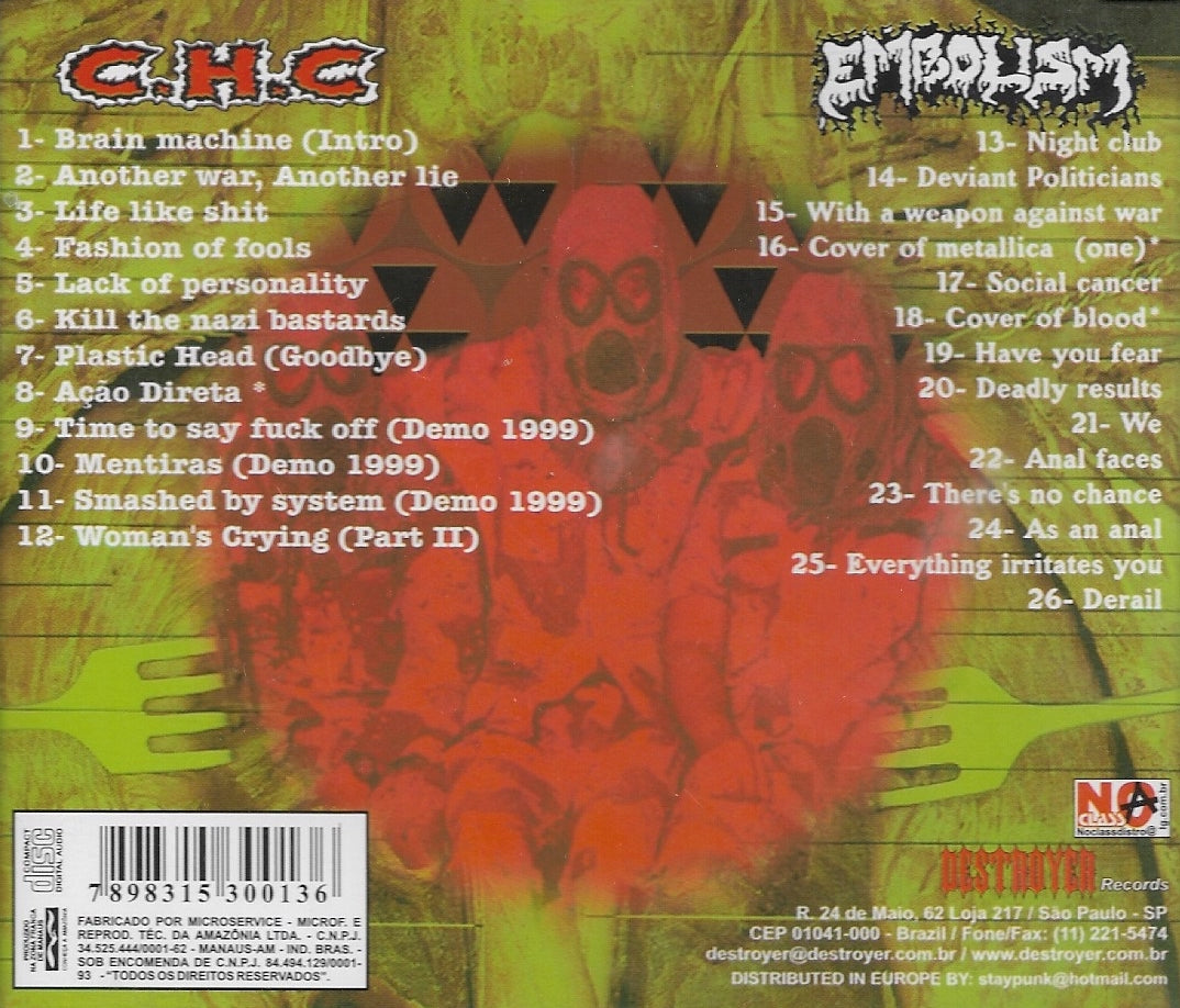 CD - C.H.C./Embolism 'Split CD'