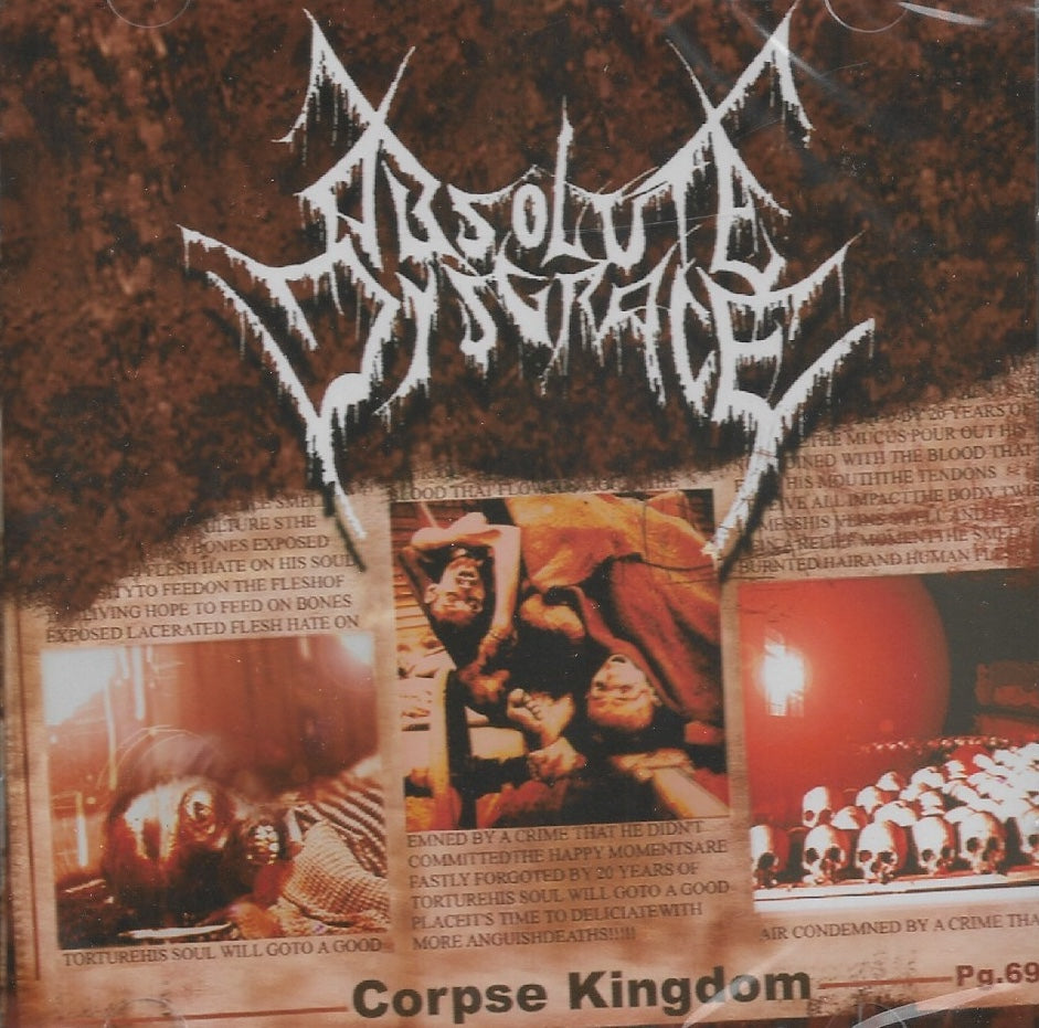 CD - Absolute Disgrace "Corpse Kingdom"