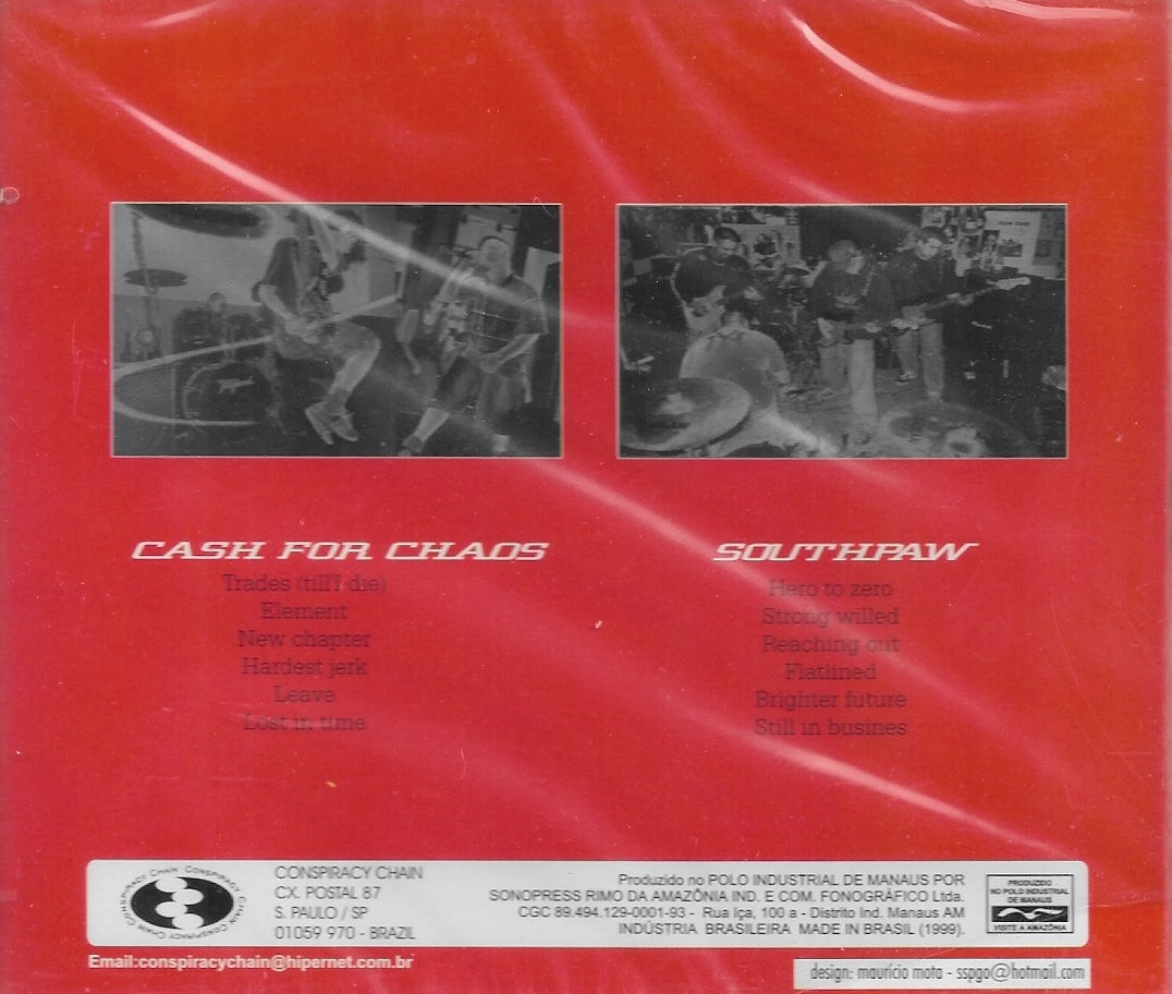 CD - Cash For Chaos/Southpaw(3) "Split"