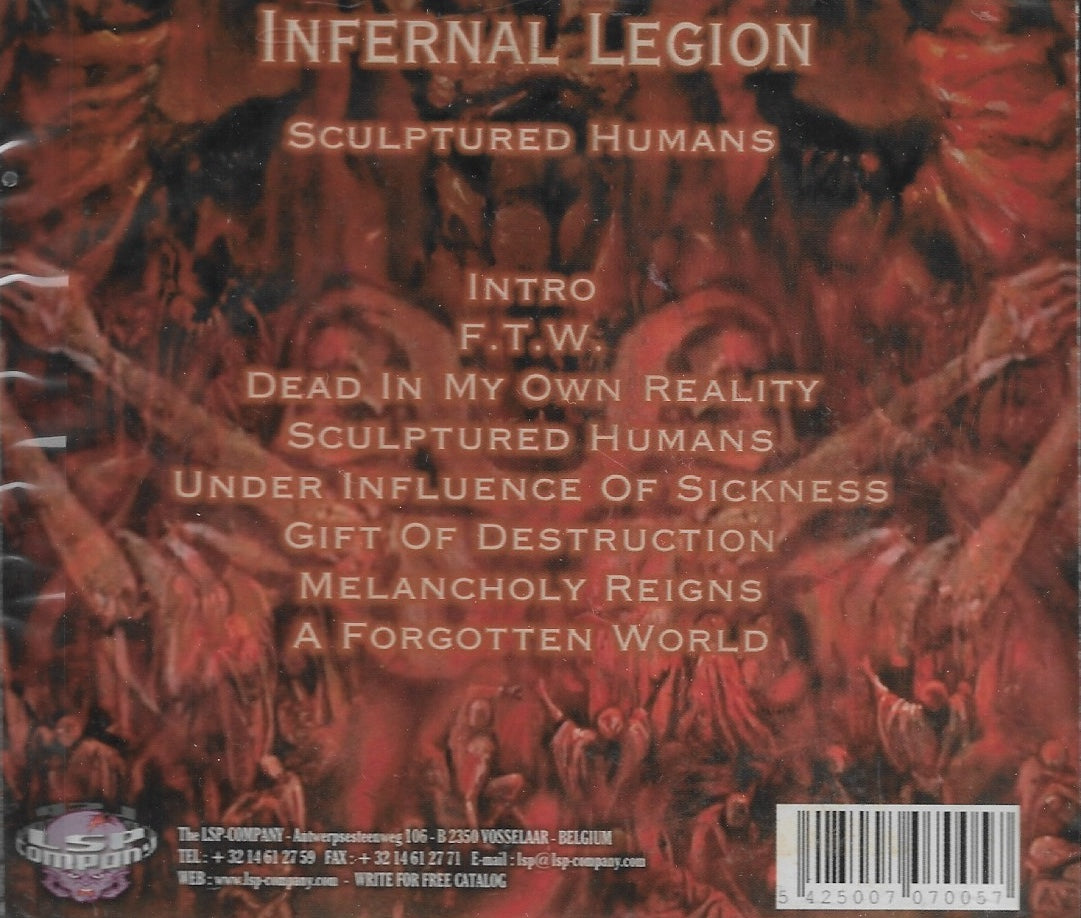 CD - Infernal Legion "Sculptured Humans"