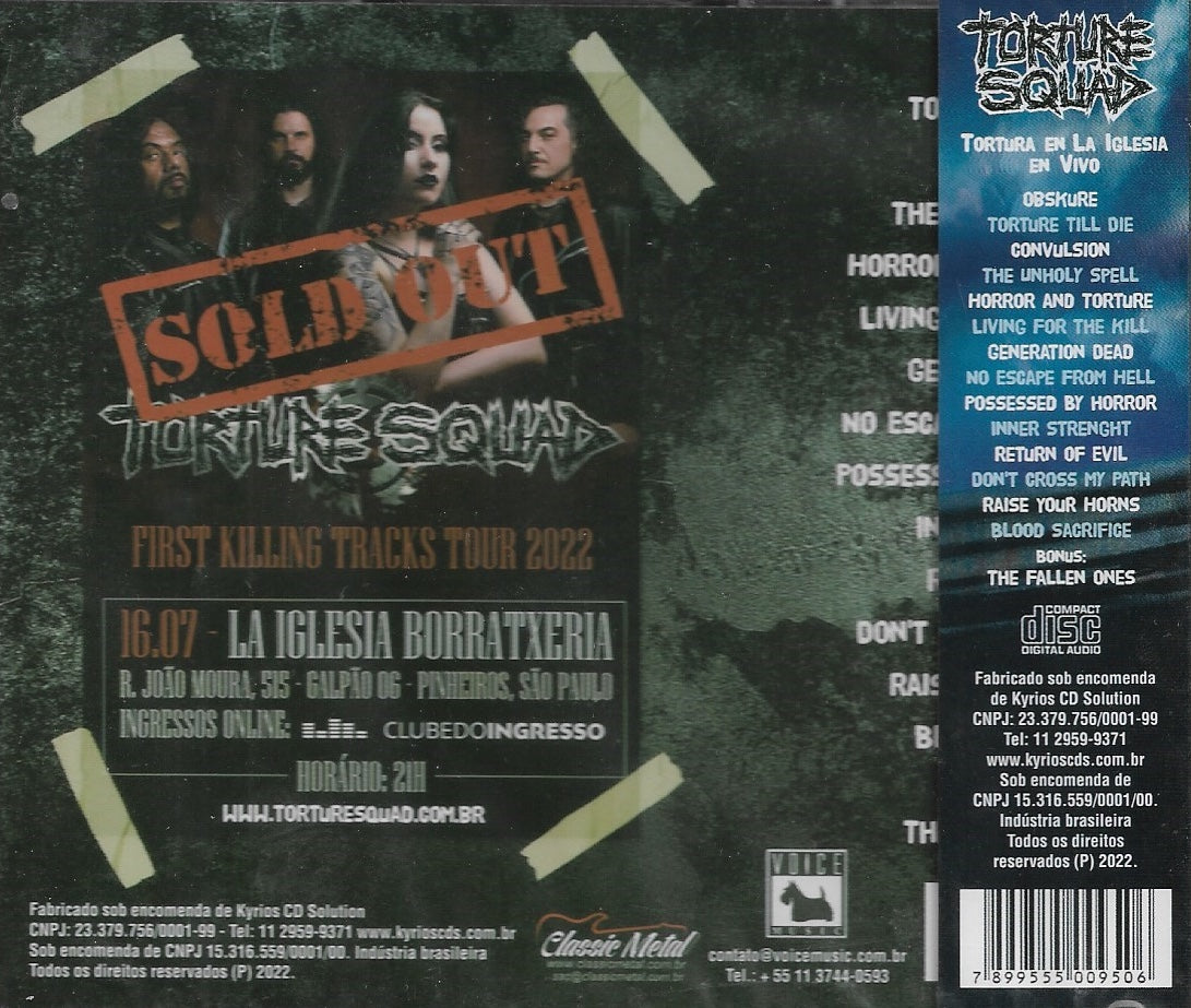 CD - Torture Squad "Tortura En La Iglesia"