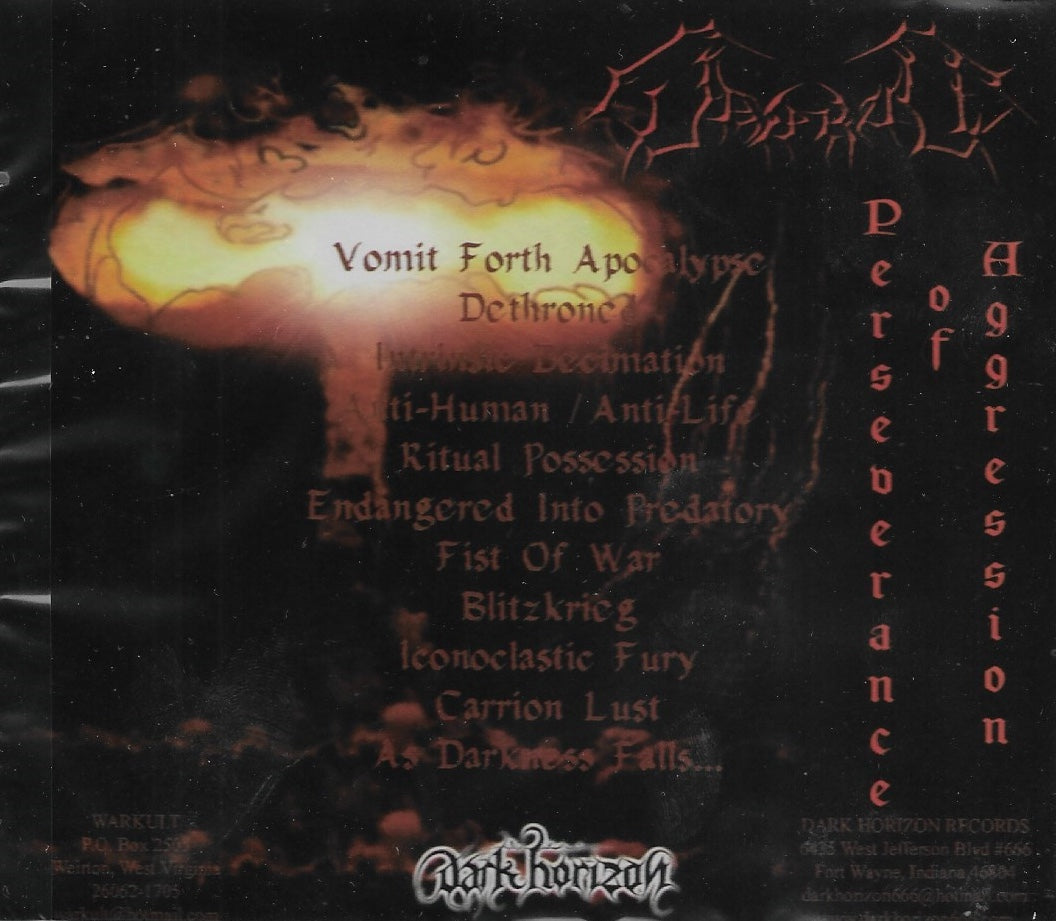 CD - Warkult "Perseverance of Aggression"