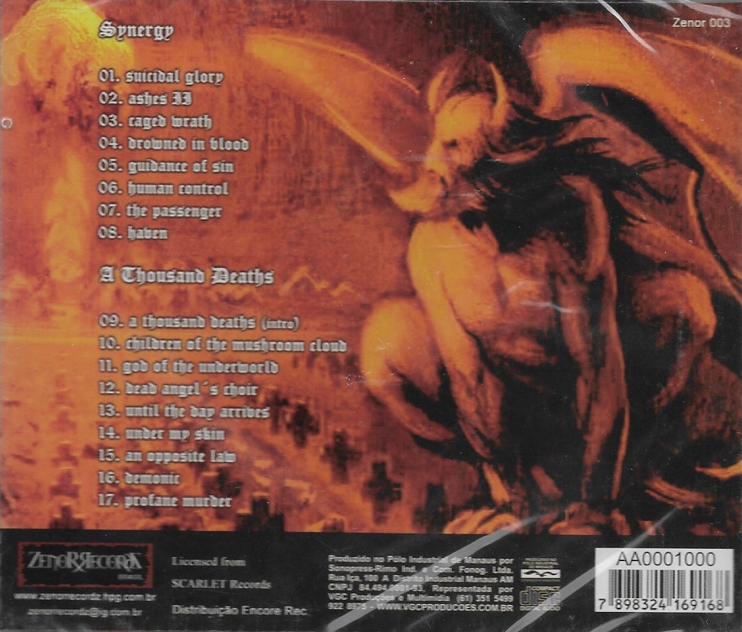 CD - Diabolical "Synergy + A Thousand Deaths"