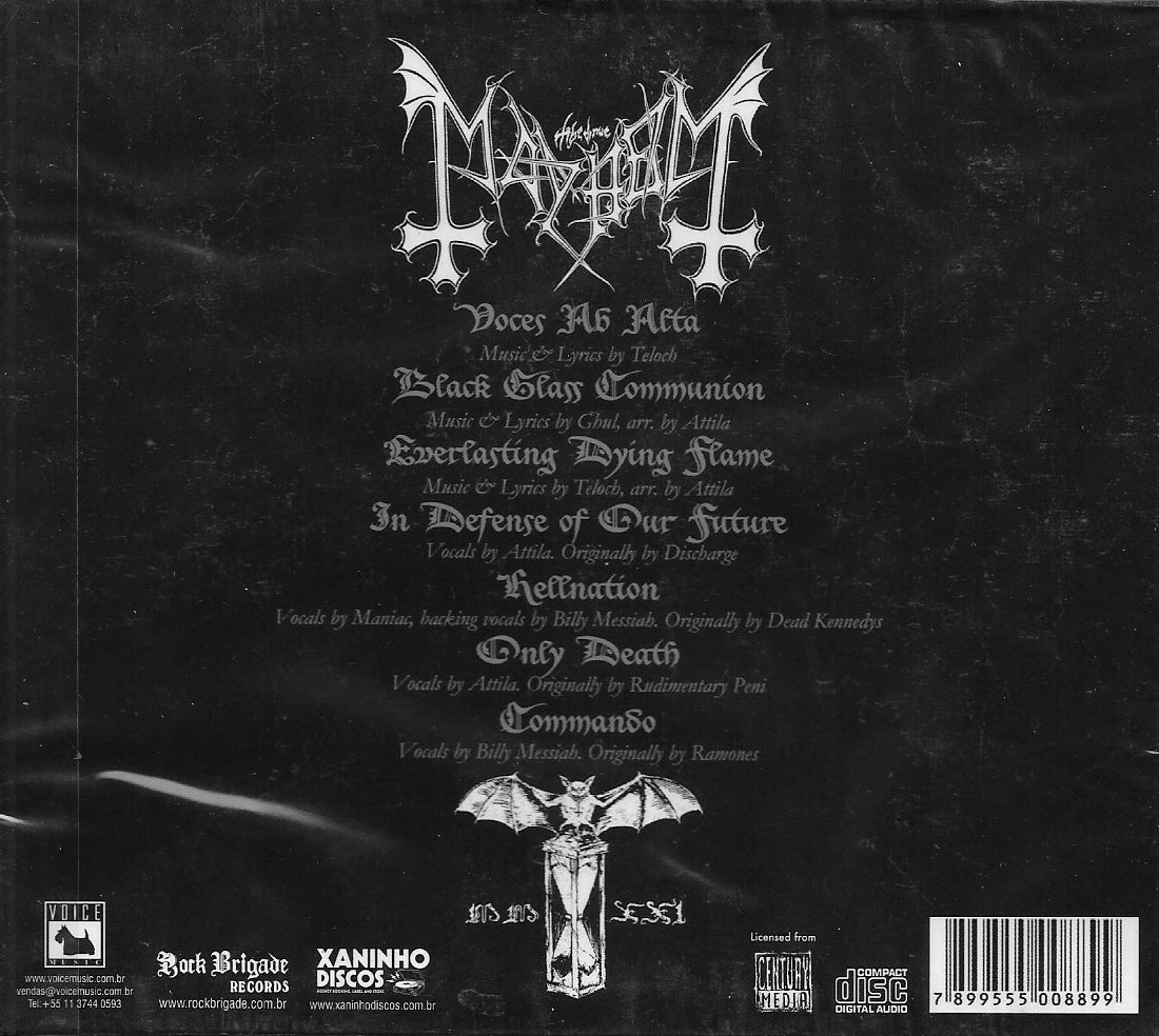 CD - Mayhem "Atavistic Black Disorder/Kommando"