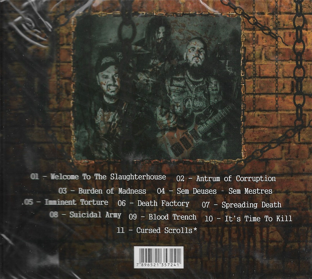 CD - Visceral Slaughter "Welcome To The Slaughterhouse"