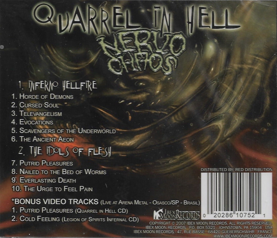 CD - NervoChaos "Quarrel in Hell"