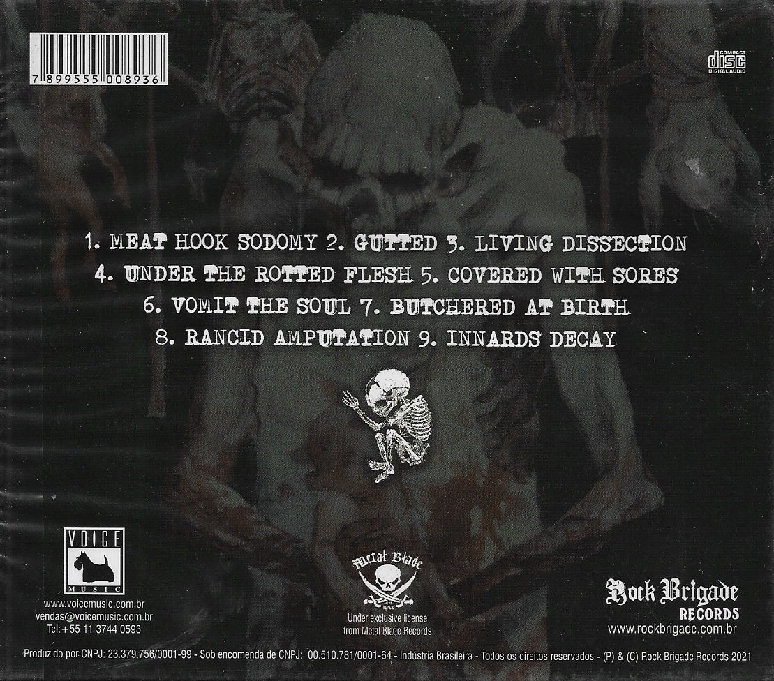 CD - Cannibal Corpse "Butchered at Birth"