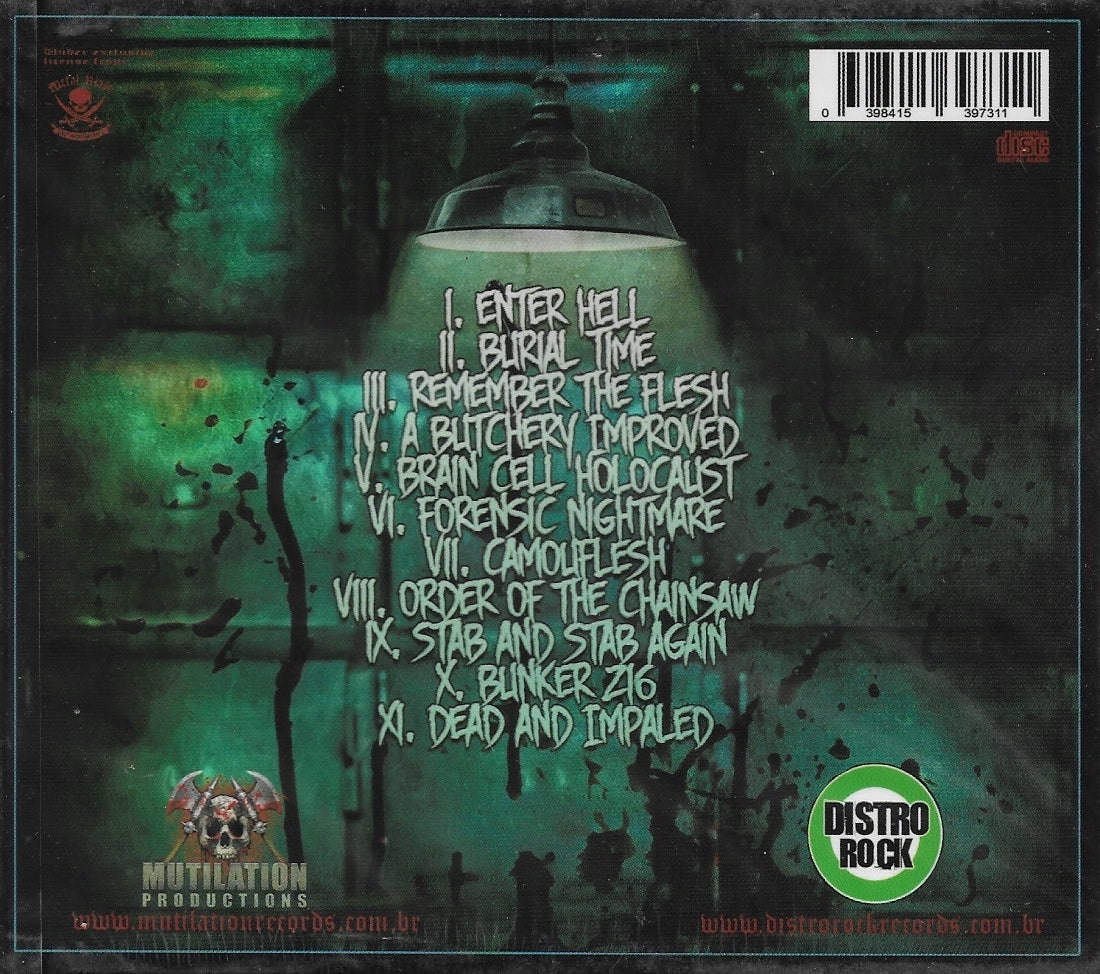 CD - Cut Up "Forensic Nightmares"