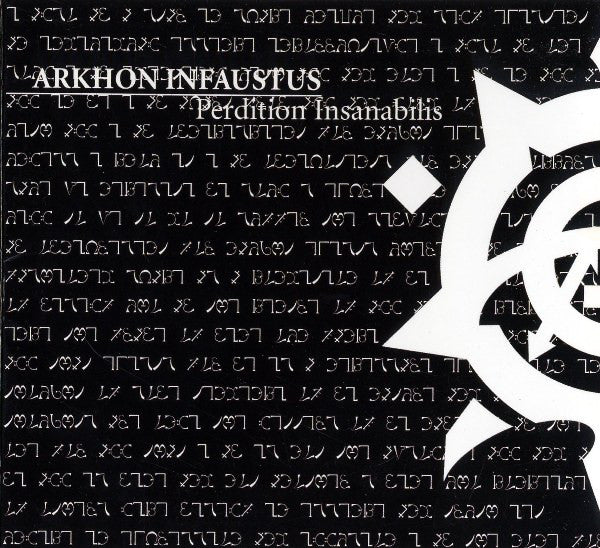 CD - Arkhon Infaustus "Perdition Insanabilis"