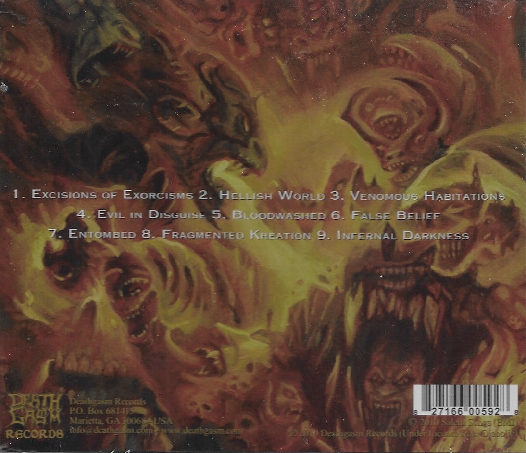 CD - Diabolic "Excisions of Exorcism"