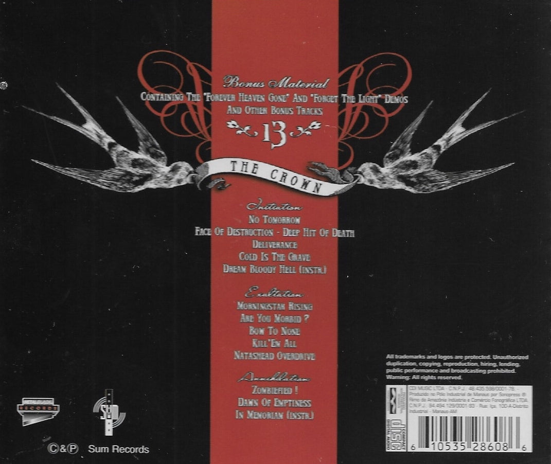 CD - The Crown "Possessed 13"