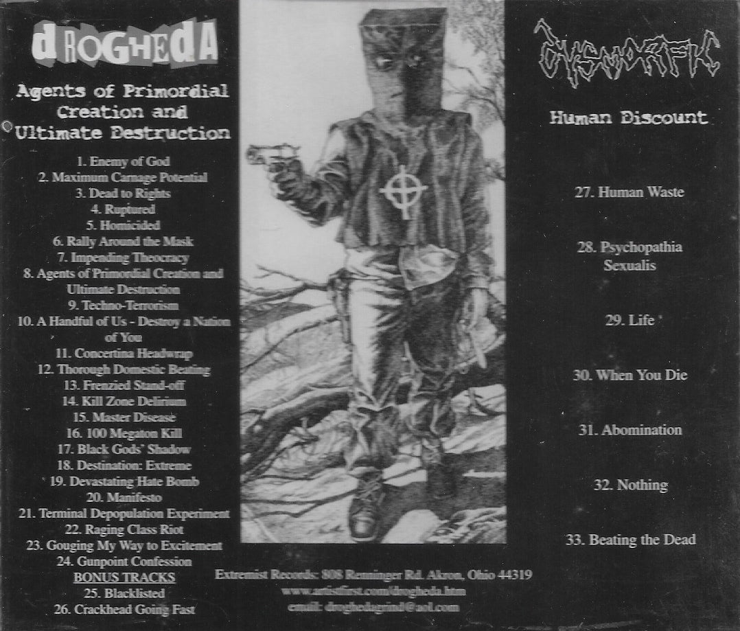 CD - Drogheda/Dysmorfic "Split CD"