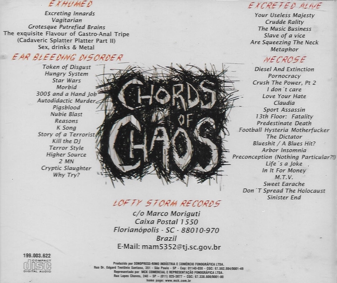 CD - V/A "Chords of Chaos"