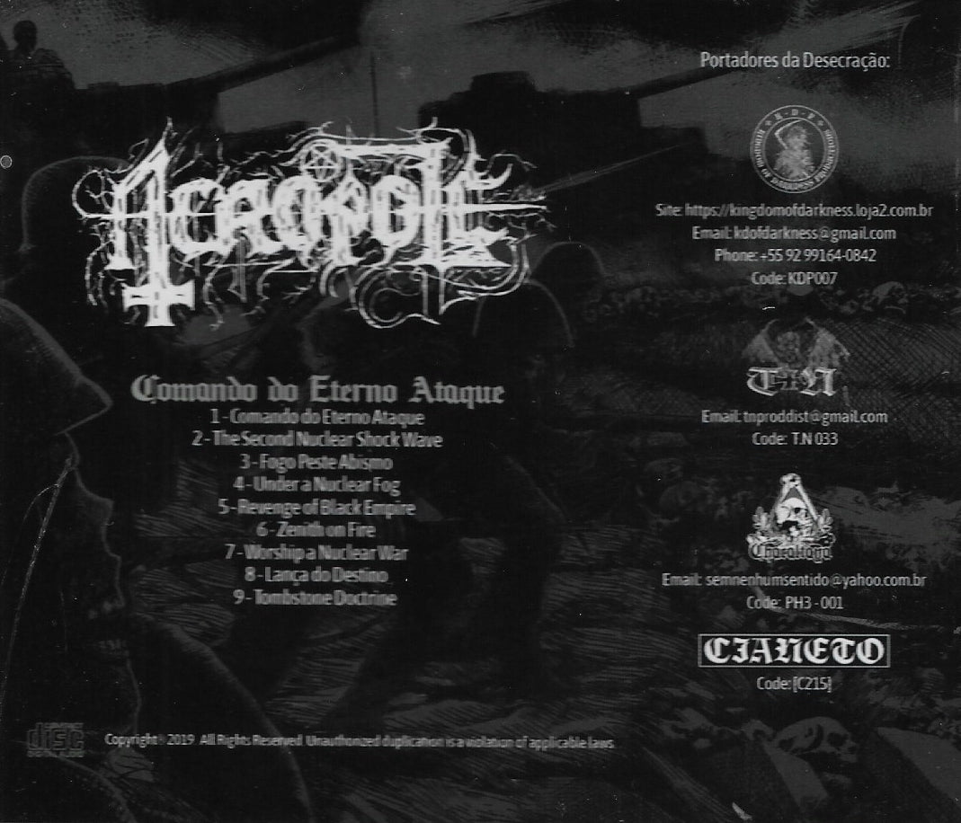 CD - Acrópole "Comando do Eterno Ataque"