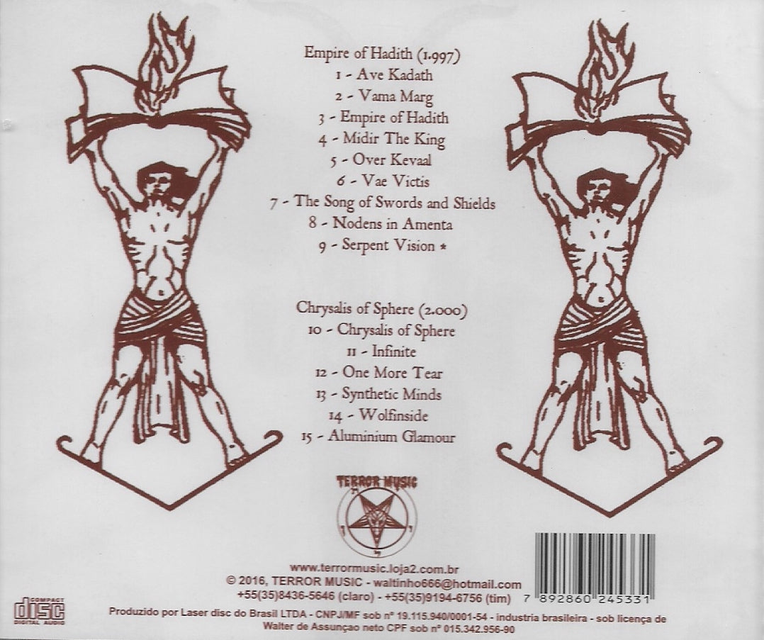 CD - Wisdom "Empire of Hadith/Chrysalis of Sphere"