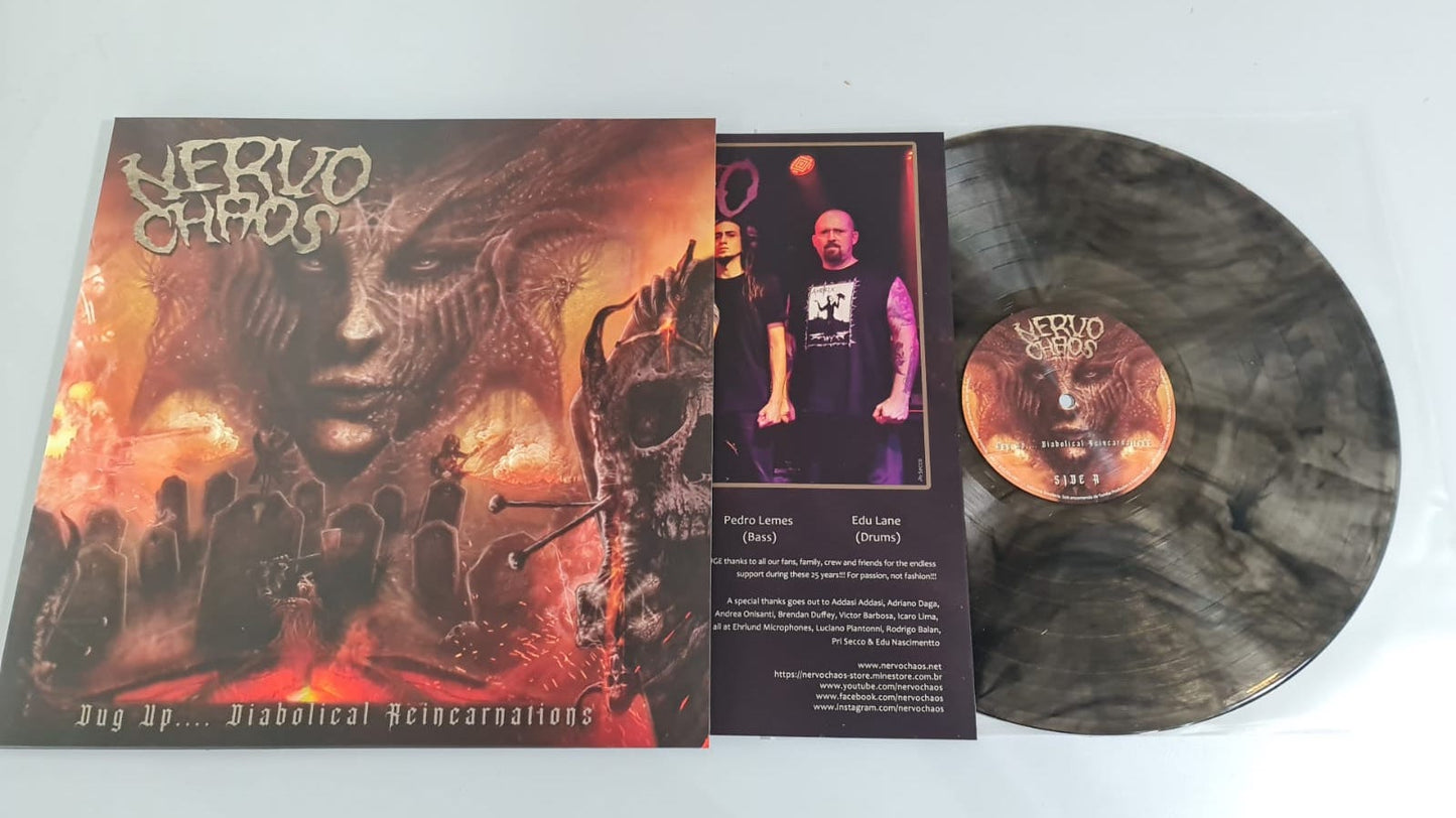 12" LP - NervoChaos "Dug Up...Diabolical Reincarnations"