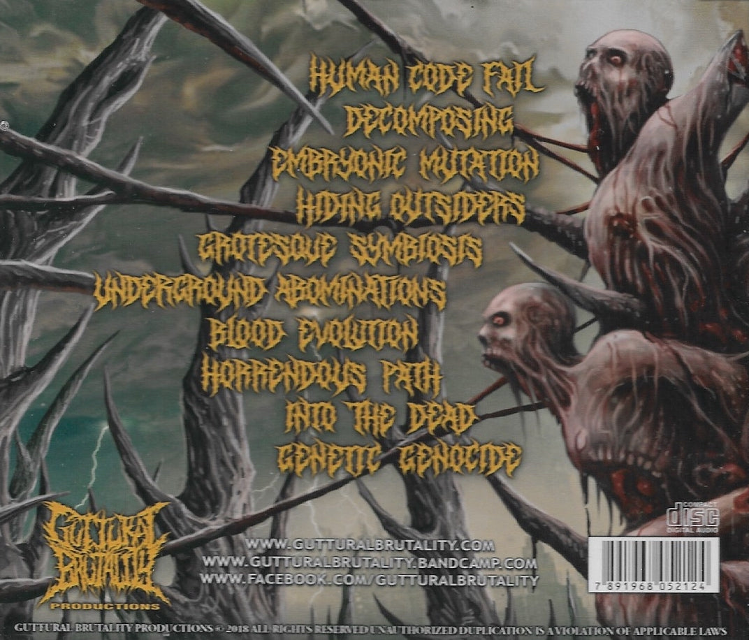 CD - Decomposing "Unleash The Underground Abominations"