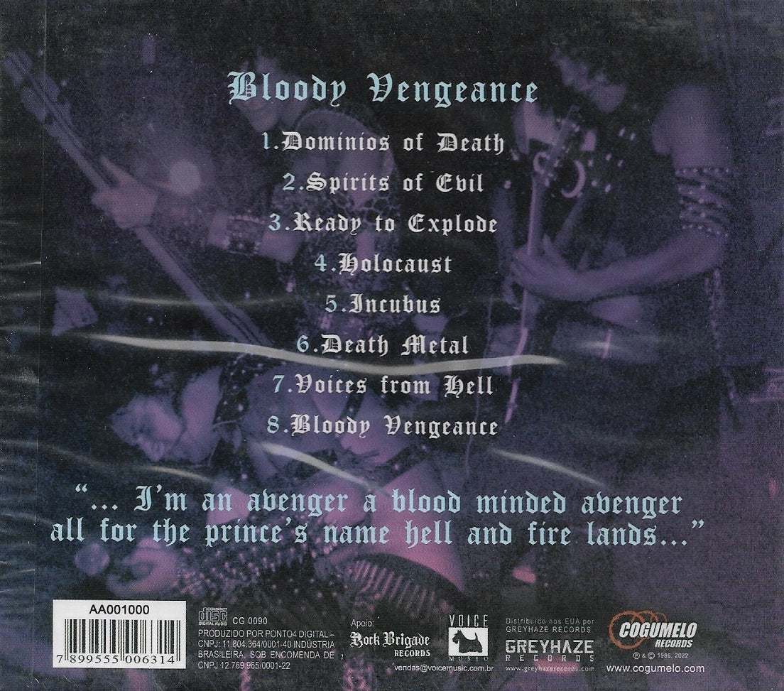 CD - Vulcano "Bloody Vengeance"