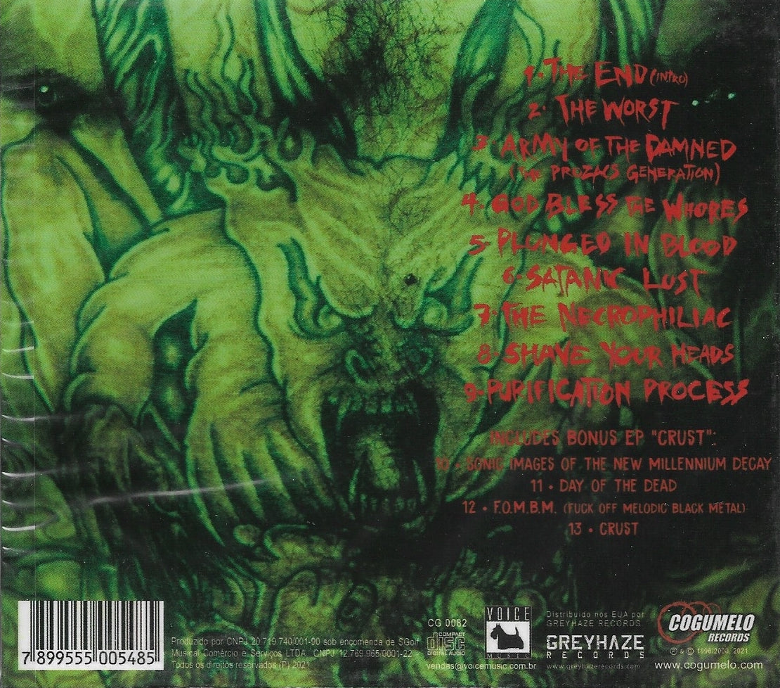 CD - Sarcófago "Worst + Crust"